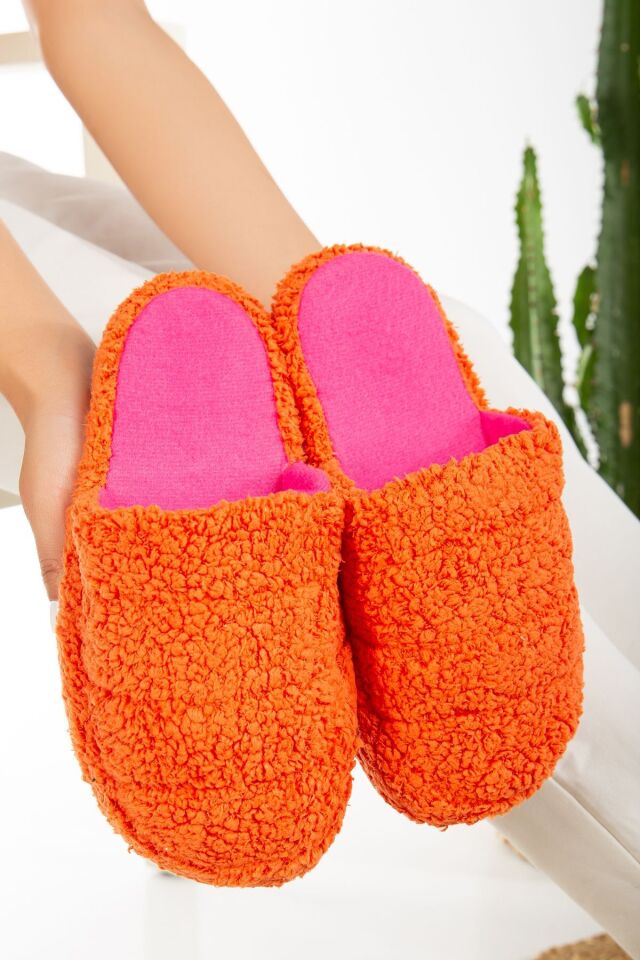 2' Li Paket Önü Kapalı Terlik Ev Terliği Çeyiz Bohça Seti İKİLİ ARİZONA - 39