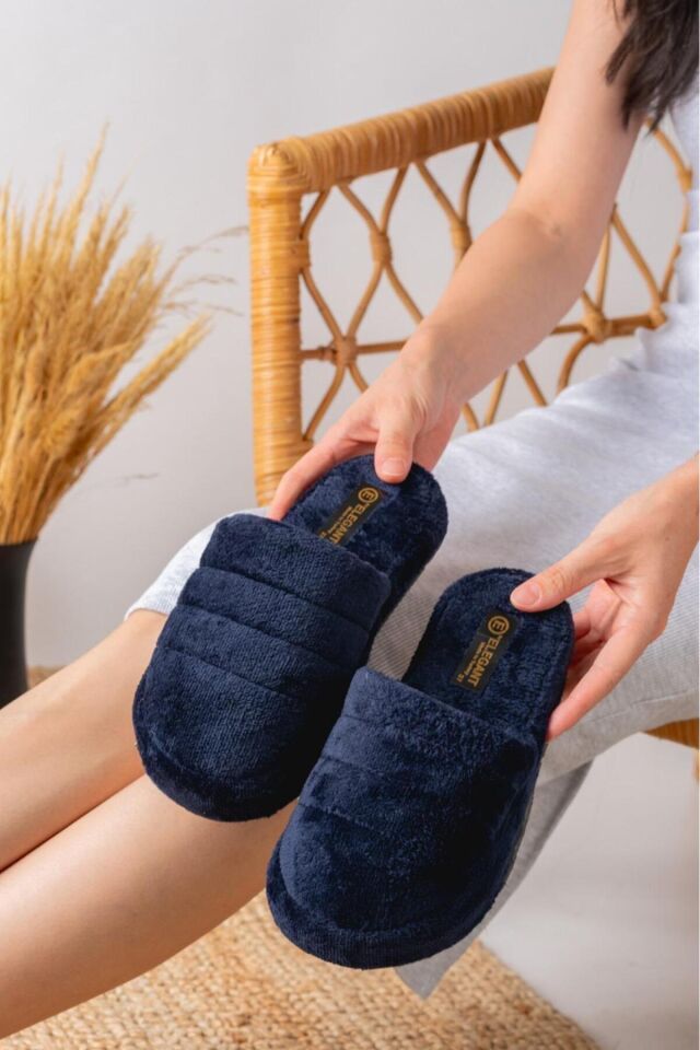 2' Li Paket Önü Kapalı Terlik Ev Terliği Çeyiz Bohça Seti İKİLİ KAPALI ATOM - 37