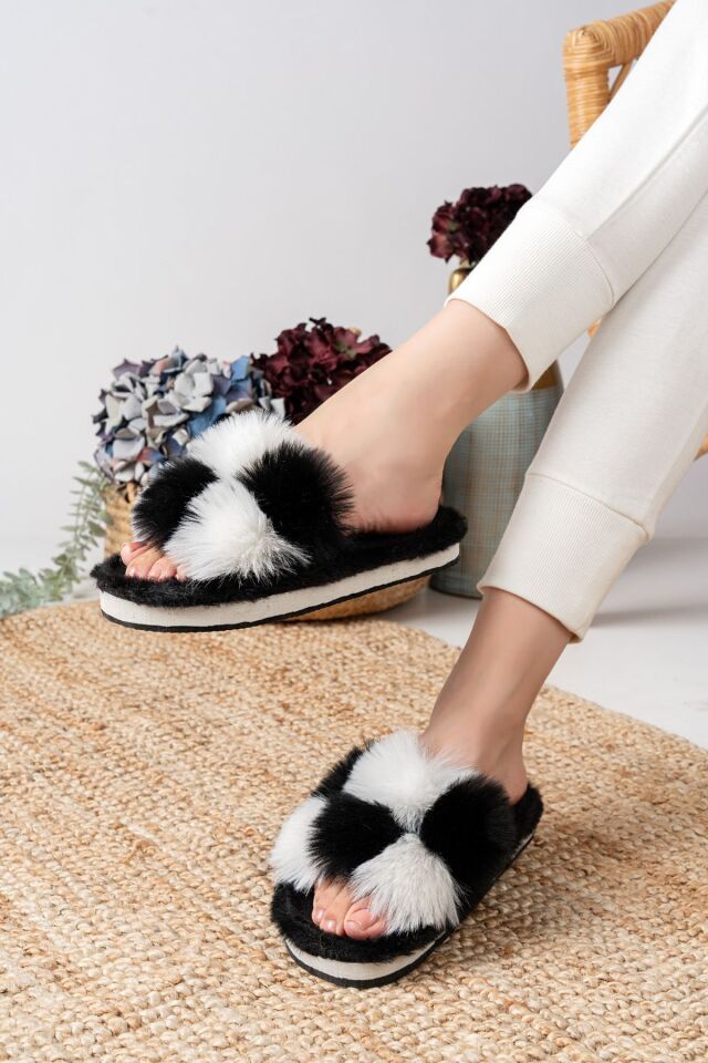 3'lü Paket Terlik Ev Terliği Çeyiz Bohça Seti RENK3 - 37