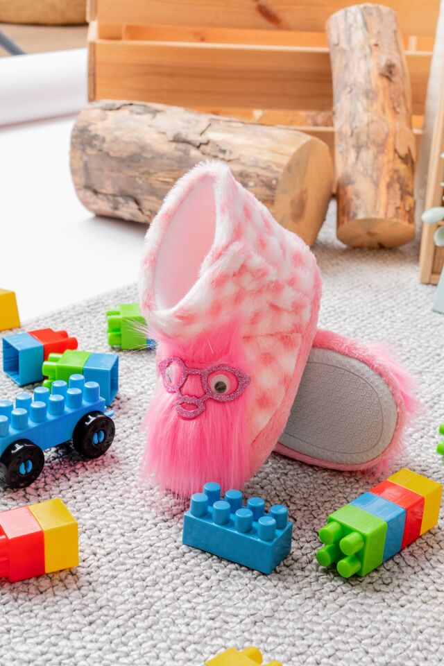 Çocuk Ev Kreş Anaokul Ev Botu Düz Taban Mevsimlik PUDRA - 25-26