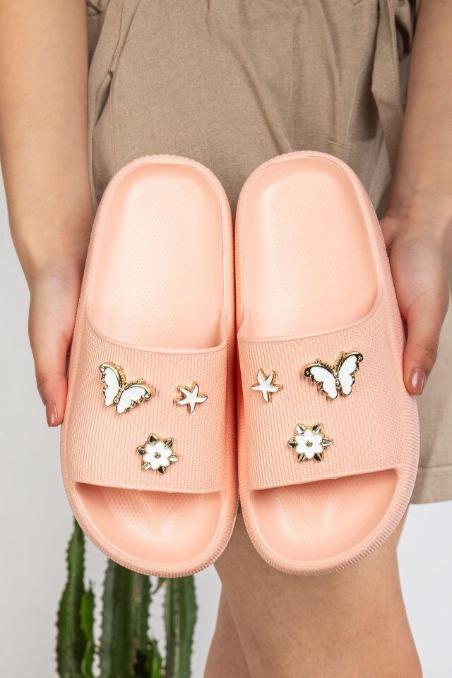 Kadın Yüksek Taban Plaj Havuz Deniz Günlük Terlik