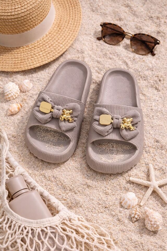 Kadın Kaydırmaz Taban Terlik Balkon Banyo Havuz Sahil Plaj Havuz Günlük Terlik