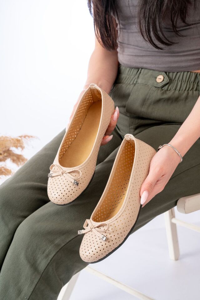 Kadın Babet Rahat Hafif Ortopedik Taban Kadın Ayakkabı Günlük Ayakkabı Deri Cilt Osaka