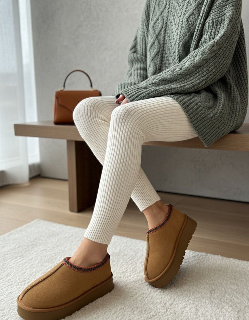 Kadın Bot Kadın Ayakkabı Içi Kürklü Kısa Bot Modeli TABA - 40